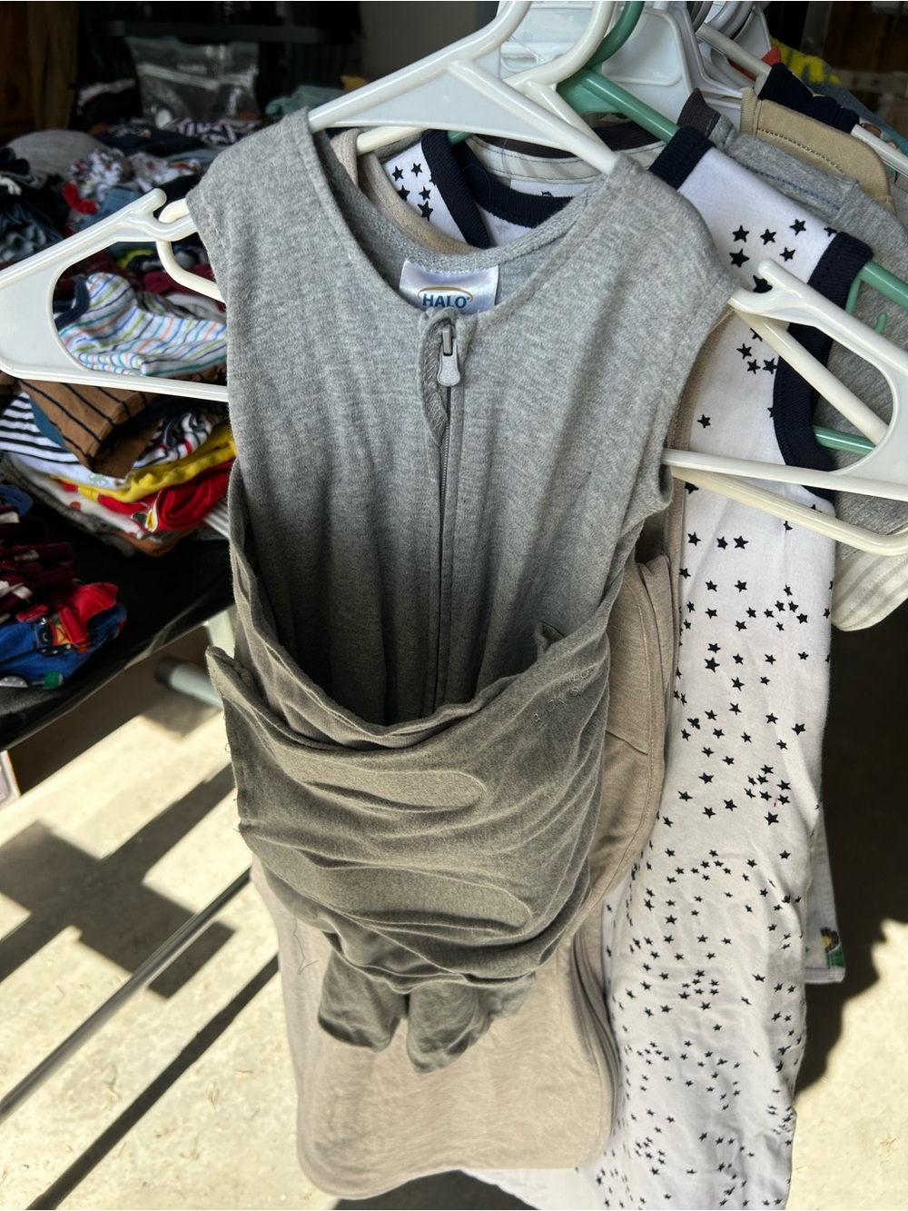 Halo SleepSack Swaddle in Heather Gray